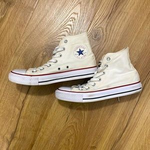 White High Top Converse